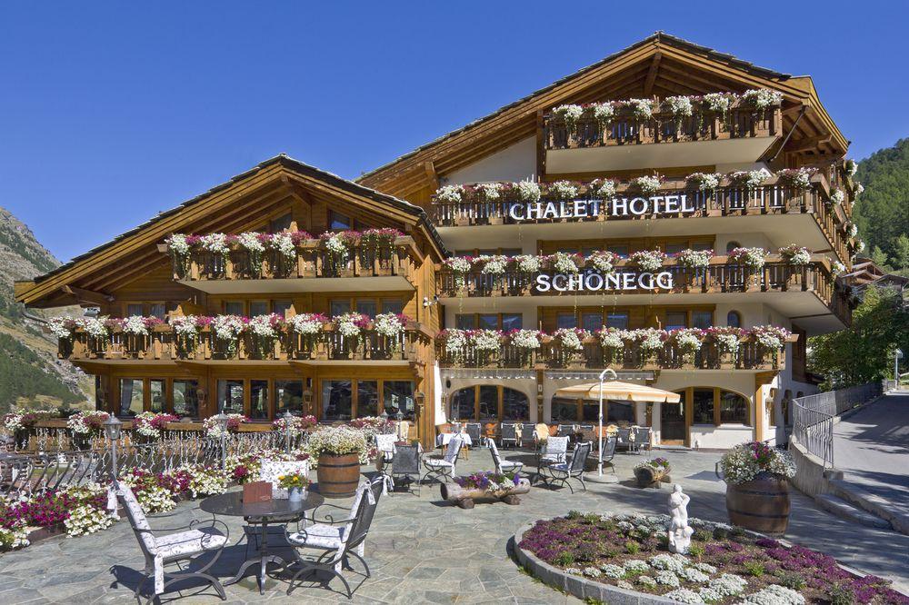 Relais & Chateaux Schoenegg Церматт Екстер'єр фото