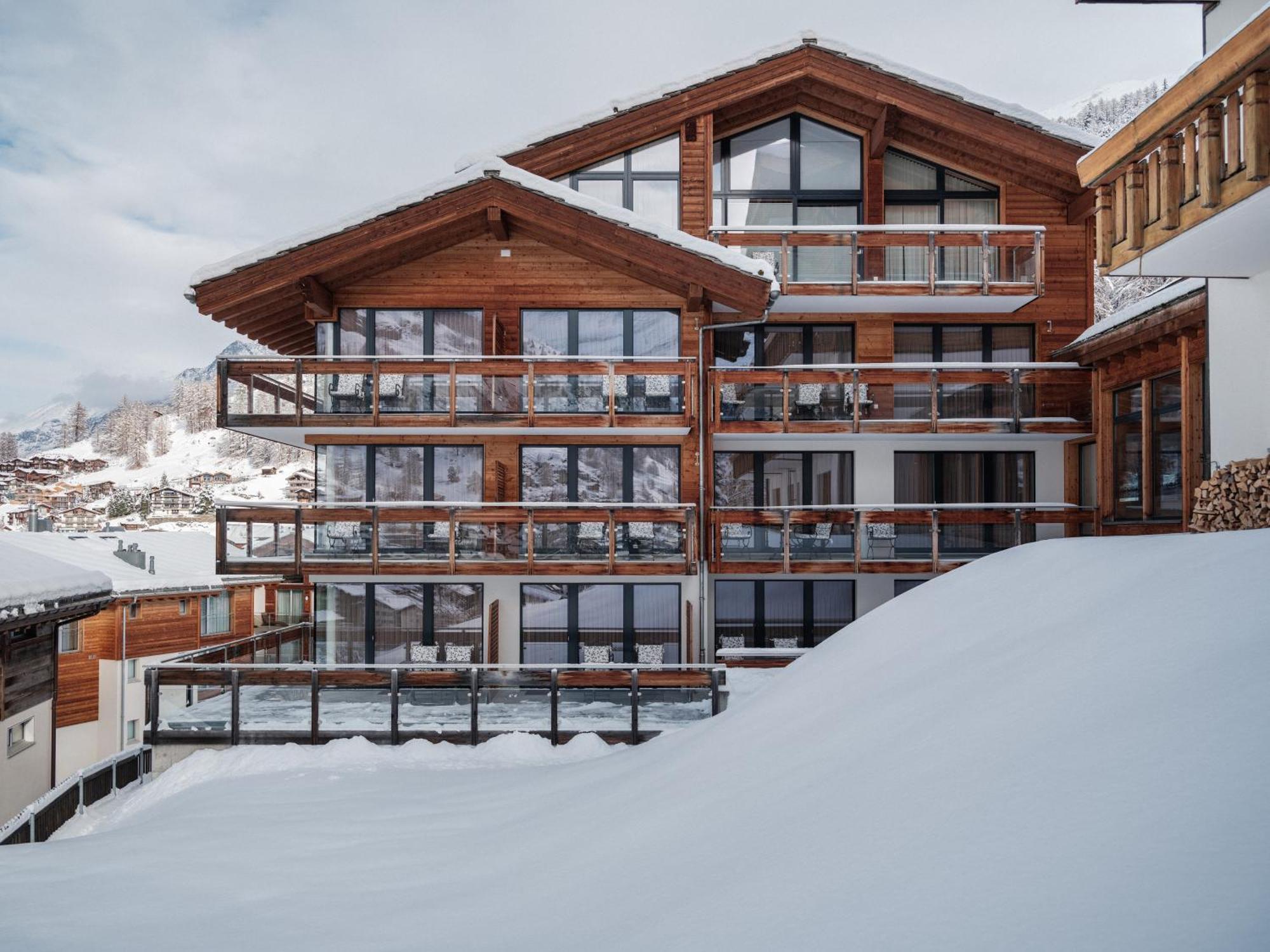 Relais & Chateaux Schoenegg Церматт Екстер'єр фото