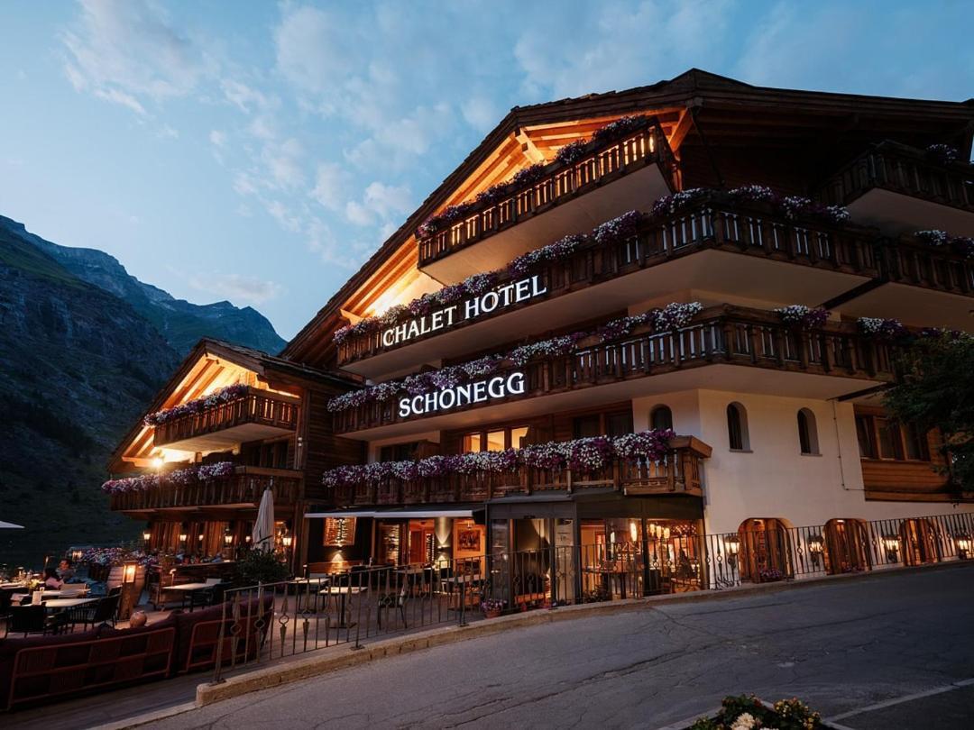 Relais & Chateaux Schoenegg Церматт Екстер'єр фото