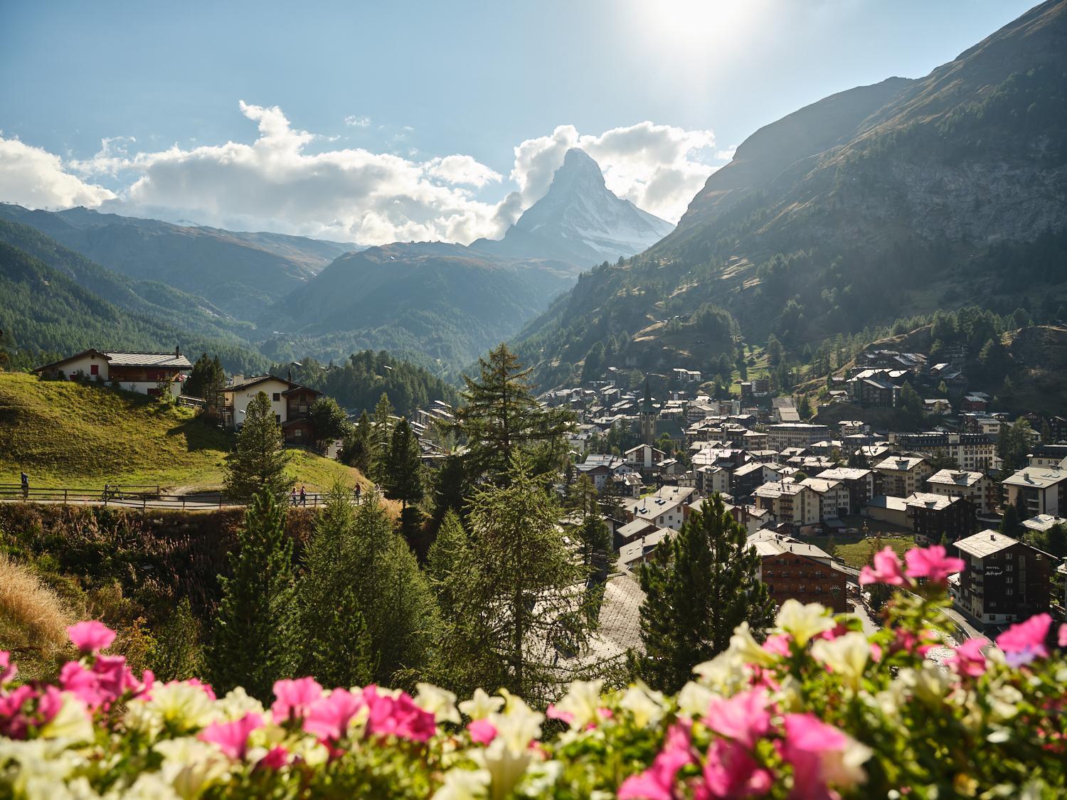 Relais & Chateaux Schoenegg Церматт Екстер'єр фото