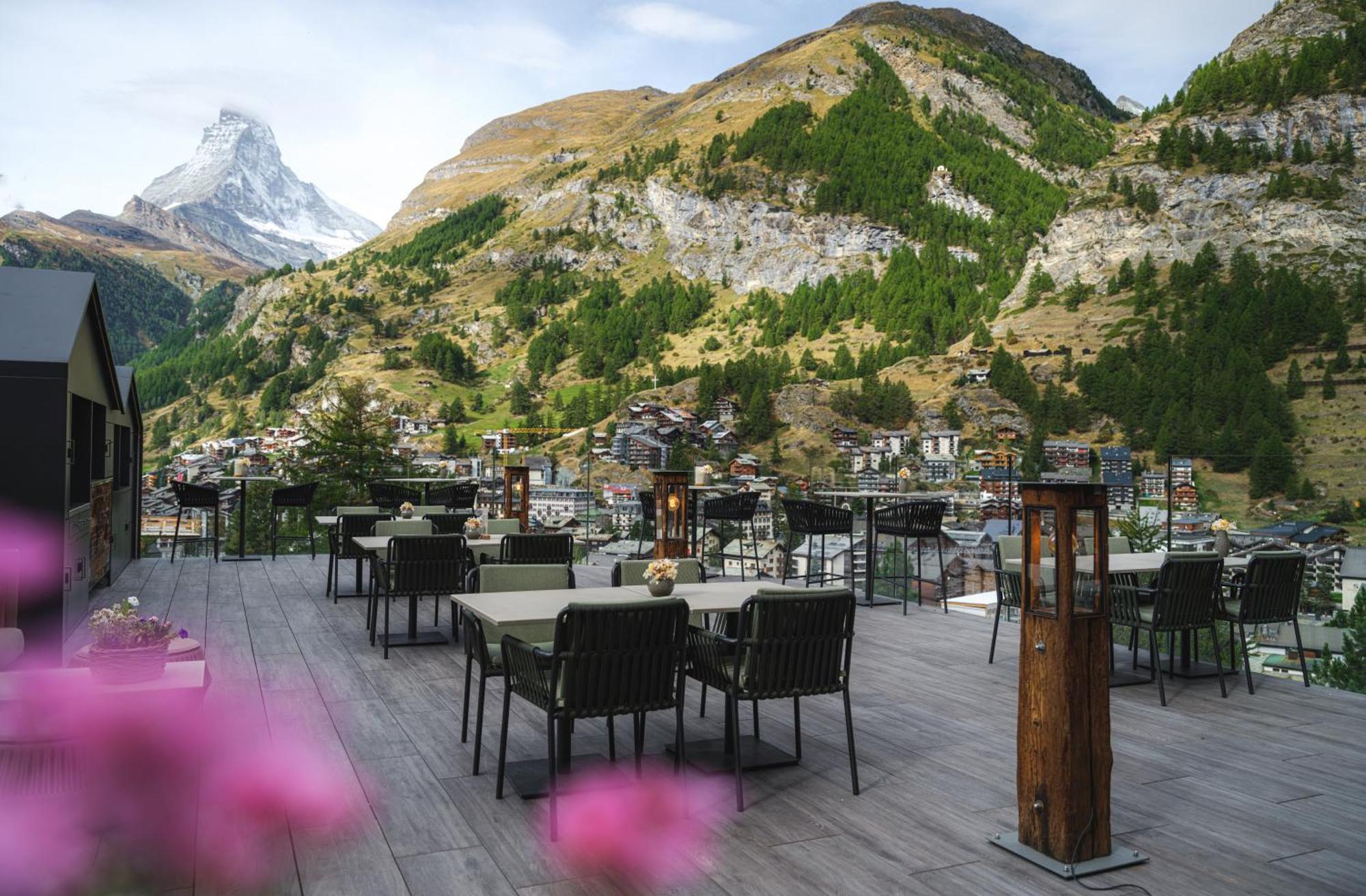 Relais & Chateaux Schoenegg Церматт Екстер'єр фото