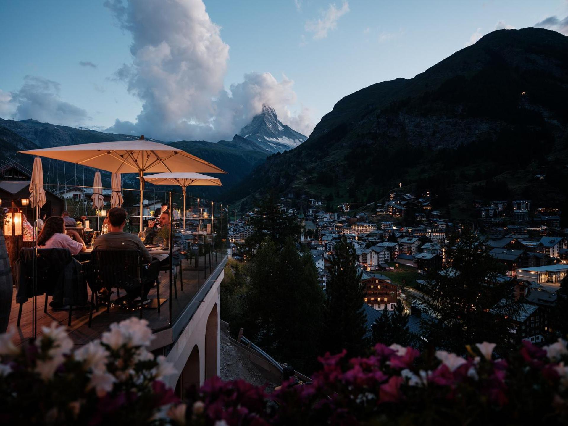 Relais & Chateaux Schoenegg Церматт Екстер'єр фото